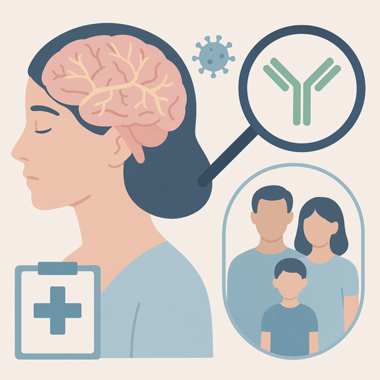 New Insights on Autoimmune Encephalitis and Epilepsy Risks for Families