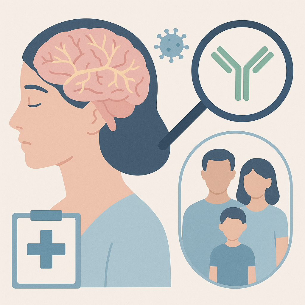 New Insights on Autoimmune Encephalitis and Epilepsy Risks for Families