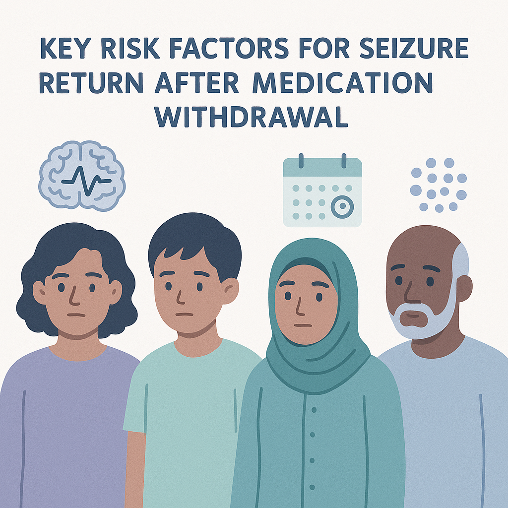 Key Risk Factors for Seizure Return After Medication Withdrawal – illustration