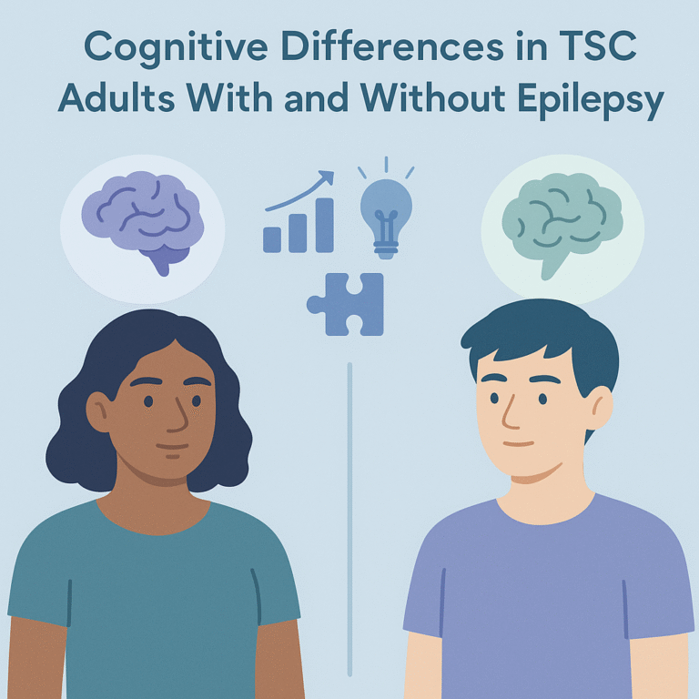 Cognitive Differences in TSC Adults With and Without Epilepsy – illustration