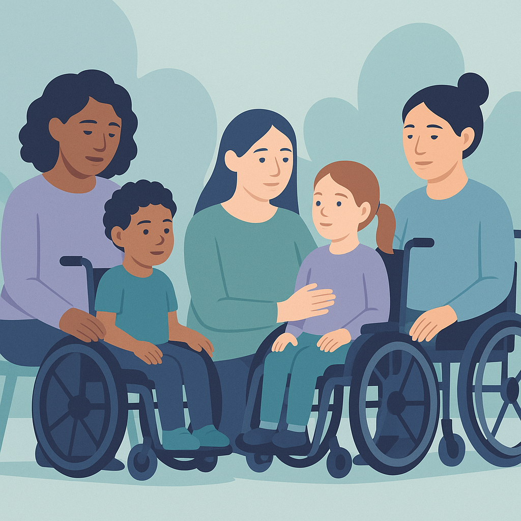 Mothers of Children with Cerebral Palsy Face Serious Challenges – illustration