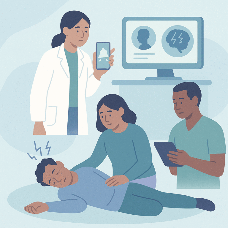 New Model Predicts Seizure Emergencies for Better Patient Care – illustration