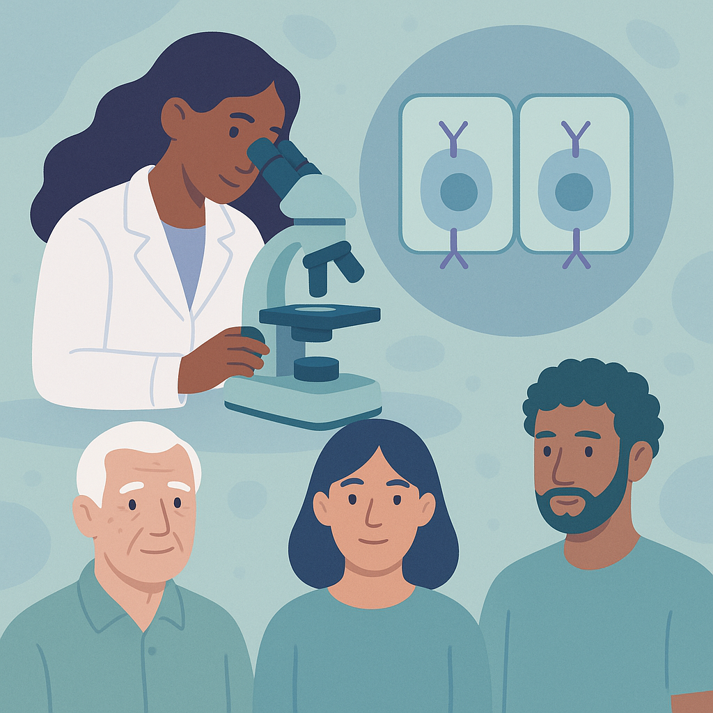 Studying BK Channel Changes in Skin Cells of Patients – illustration