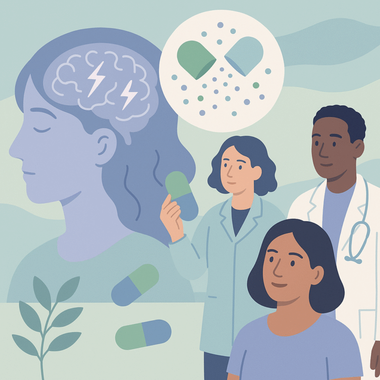 New Nanocapsules Target Brain to Treat Epilepsy and Improve Mood – illustration