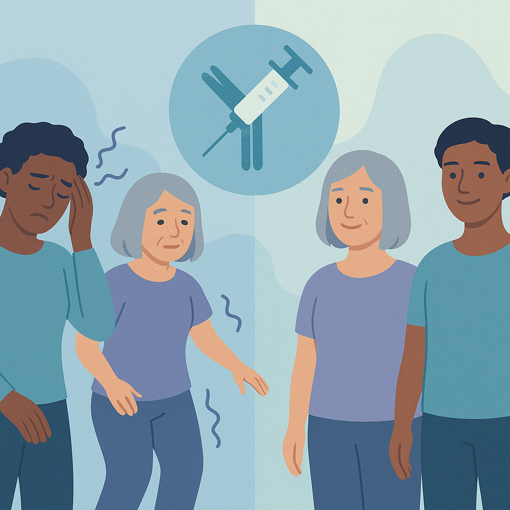 Improving Seizures and Ataxia with Anti-GAD Antibody Treatment – illustration