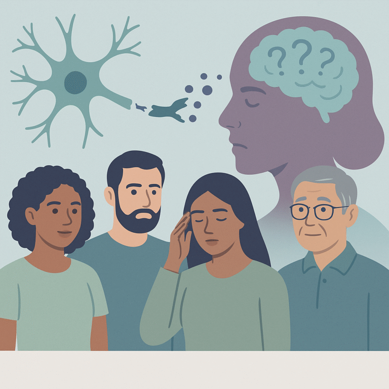 Link Between Neuron Damage and Cognitive Issues in Lupus – illustration