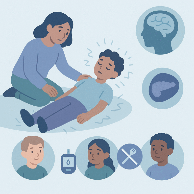 Understanding Hypoglycemic Seizures in Children and Their Causes – illustration