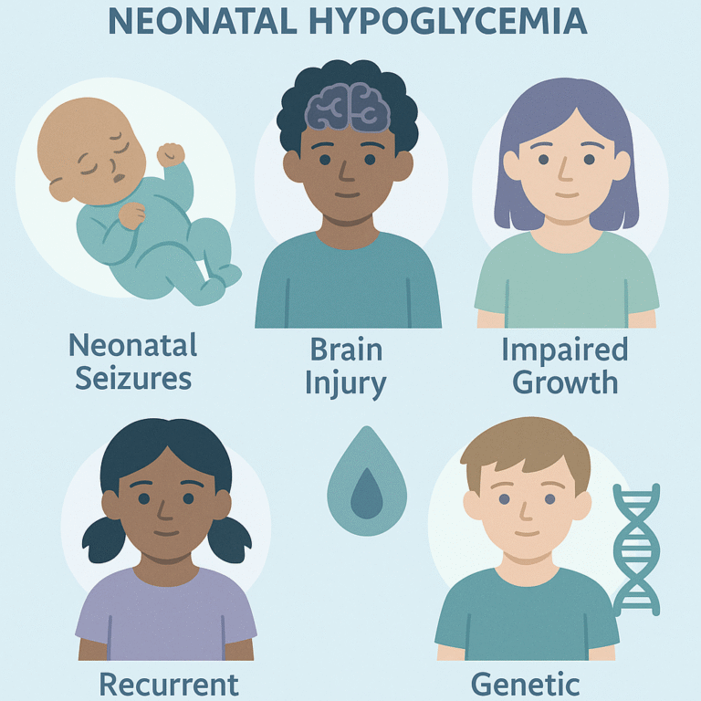 Risk Factors for Epilepsy in Children with Neonatal Hypoglycemia – illustration
