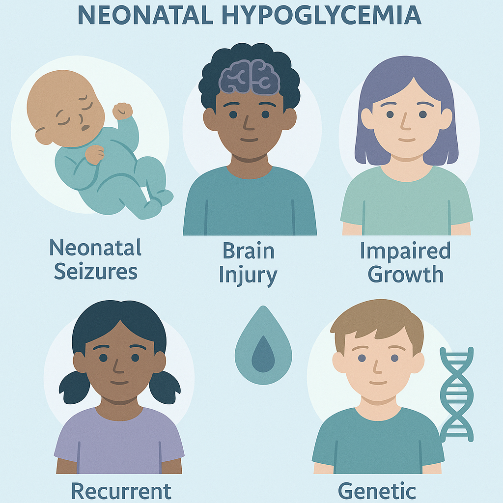 Risk Factors for Epilepsy in Children with Neonatal Hypoglycemia – illustration