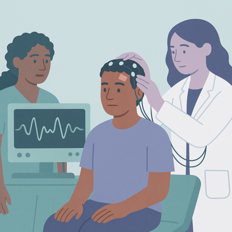Early EEG Findings May Predict Post-Traumatic Epilepsy Risk – illustration