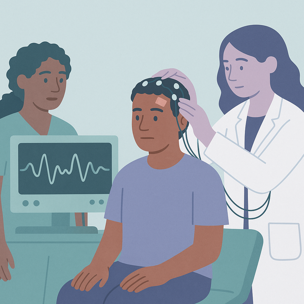 Early EEG Findings May Predict Post-Traumatic Epilepsy Risk – illustration