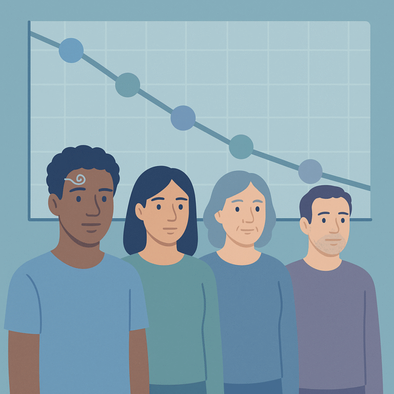 Tracking Depression in Epilepsy Patients Over Time – illustration