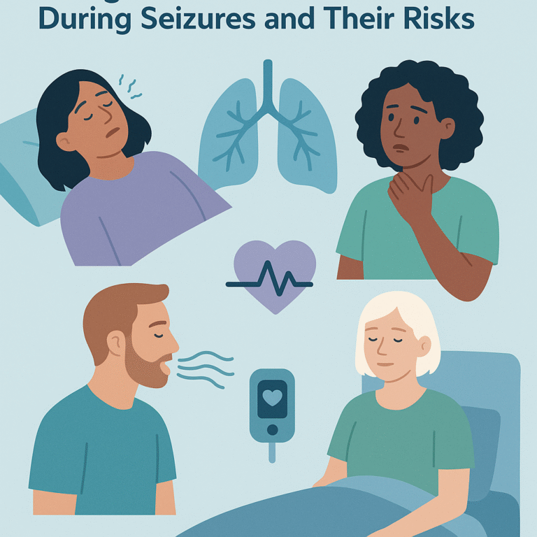 Understanding Breathing Changes During Seizures and Their Risks – illustration