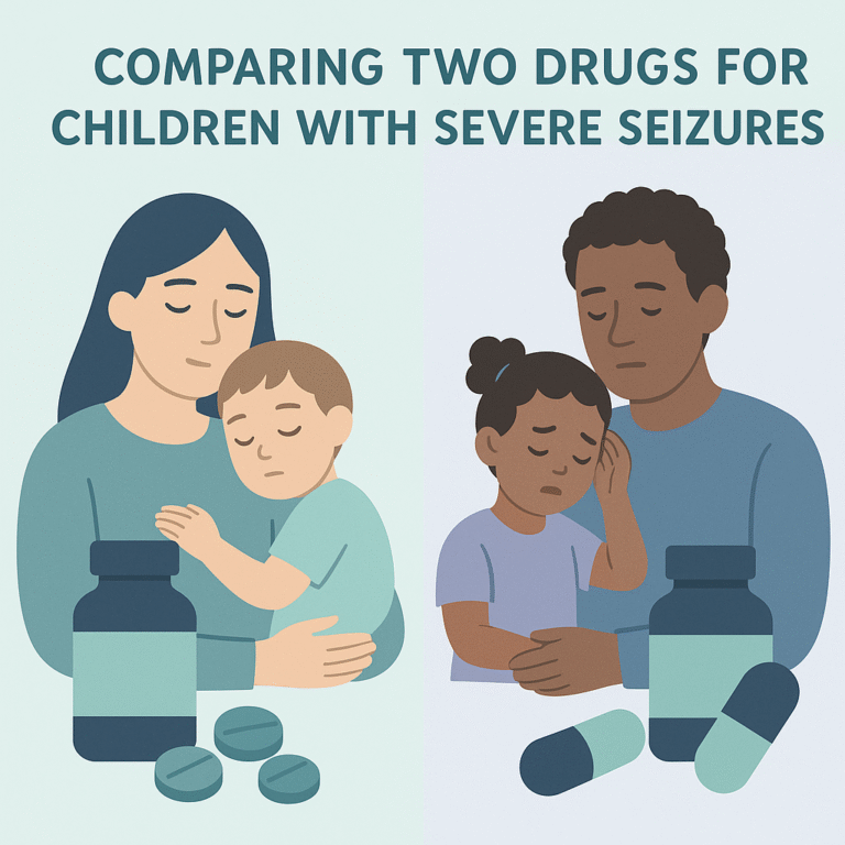 Comparing Two Drugs for Children With Severe Seizures – illustration