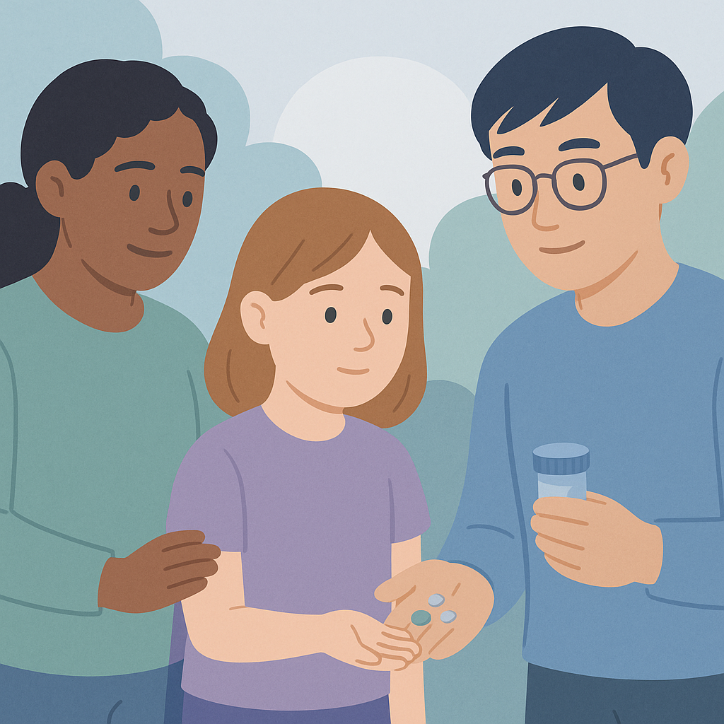 First-Line Seizure Medications Work Similarly for Children – illustration