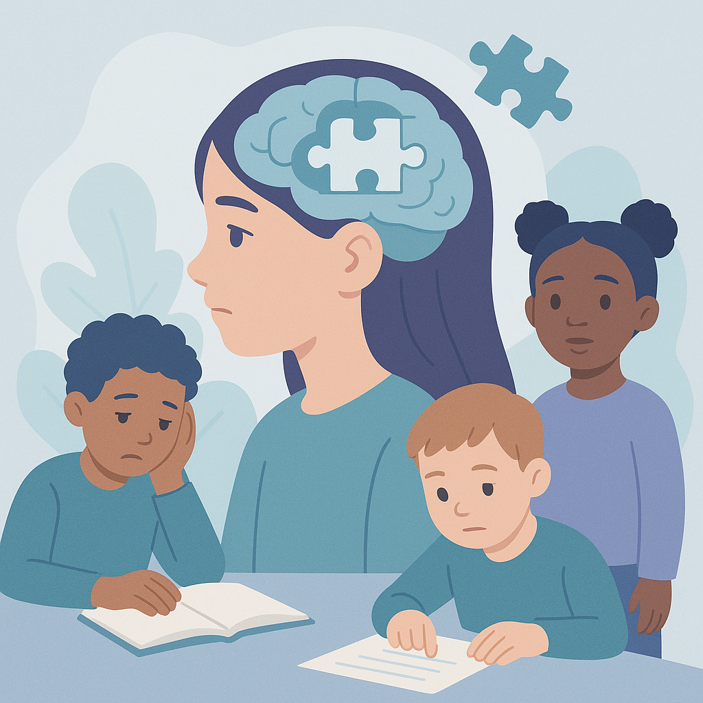 Understanding Cognitive Challenges in Children with Epilepsy Surgery – illustration