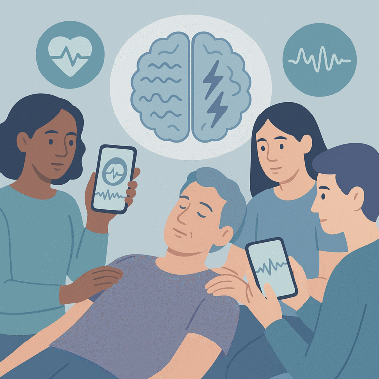 Smartphone Tools Help Diagnose Epileptic Seizures – illustration