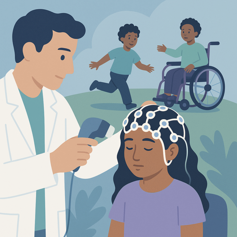 Brain Stimulation Improves Life for Kids with Epilepsy – illustration