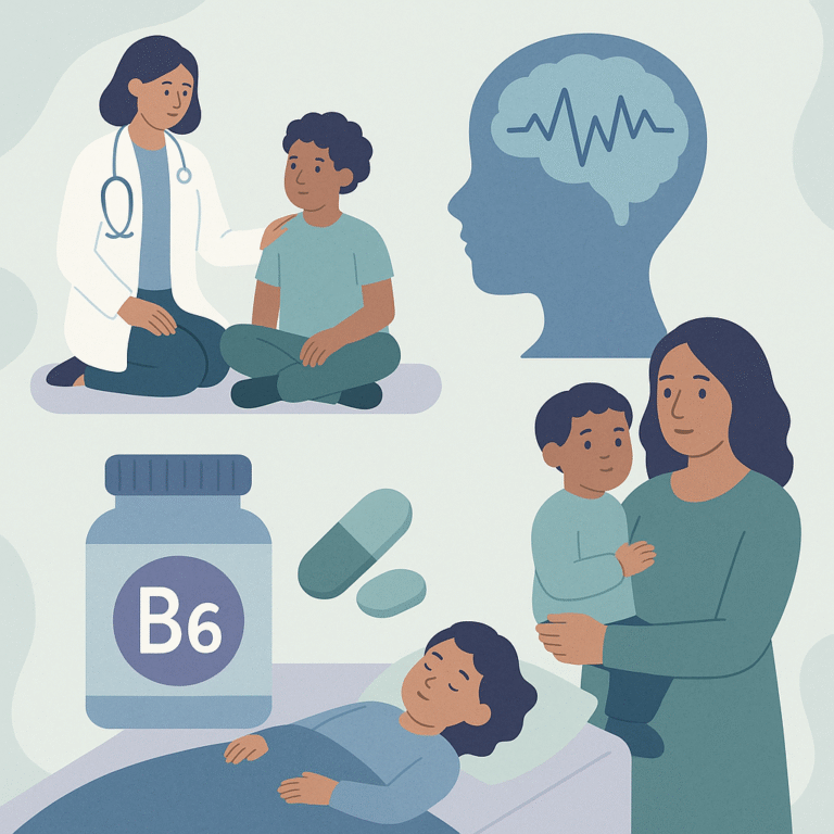 Effective Treatments for Pyridoxine-Dependent Epilepsy in Children – illustration