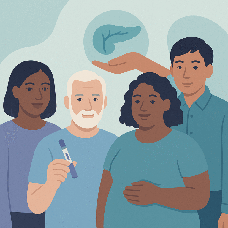 GLP-1 Receptor Agonists Offer Benefits for Type 2 Diabetes Care – illustration