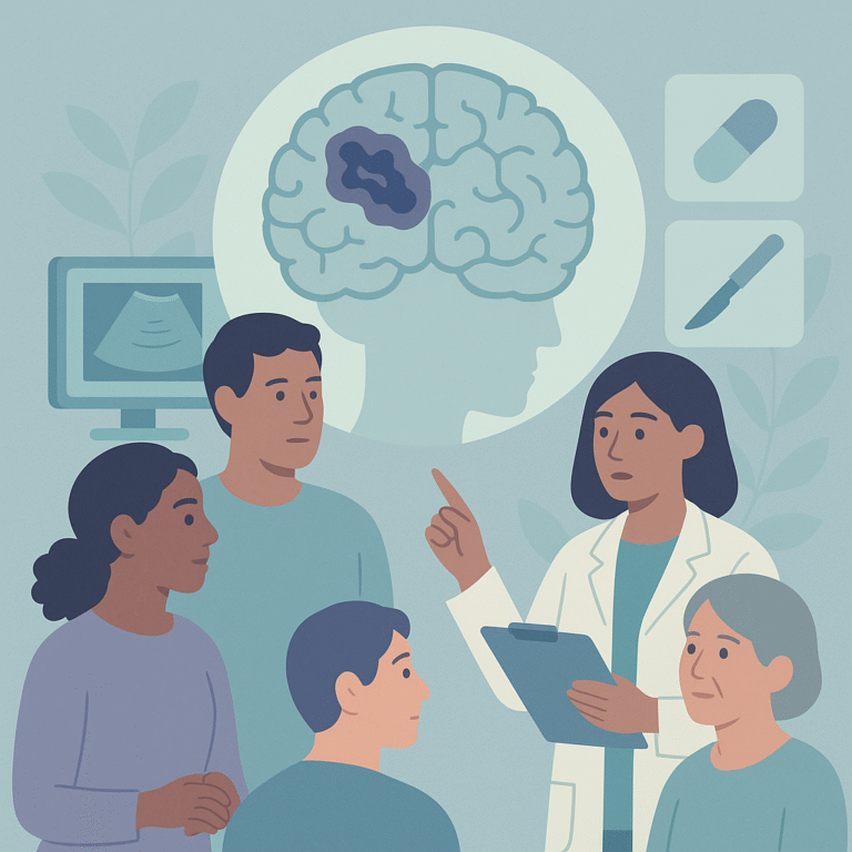 New Study Explores Treatment Options for Symptomatic Brain Cavernoma – illustration