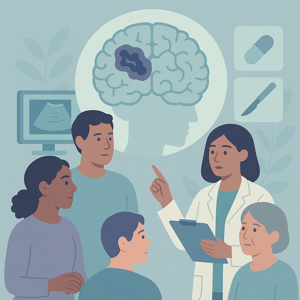 New Study Explores Treatment Options for Symptomatic Brain Cavernoma – illustration
