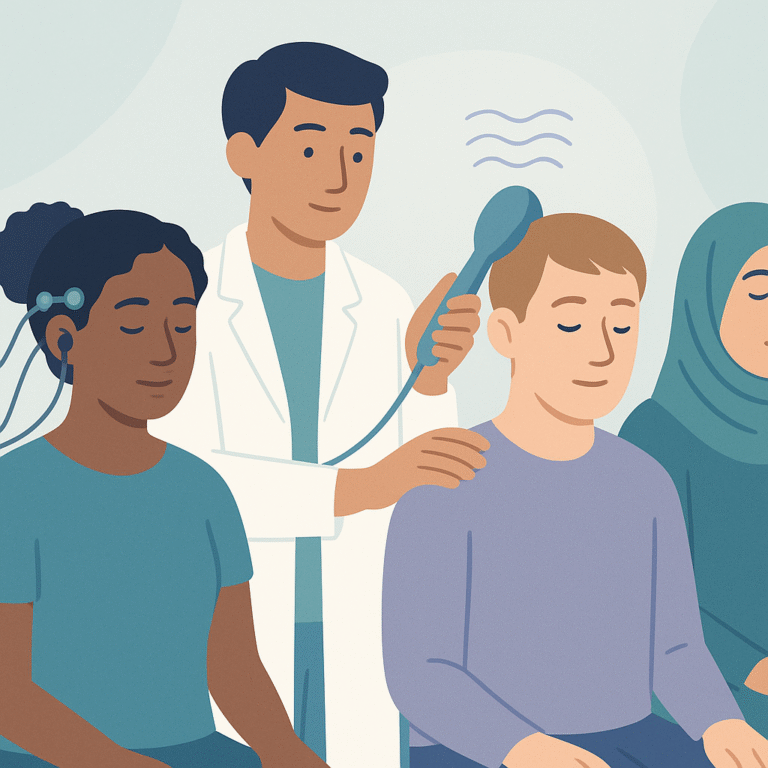 New Brain Stimulation Method Shows Promise for Neurological Disorders – illustration