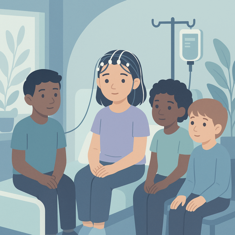Children's Views on Long-Term Monitoring for Epilepsy – illustration