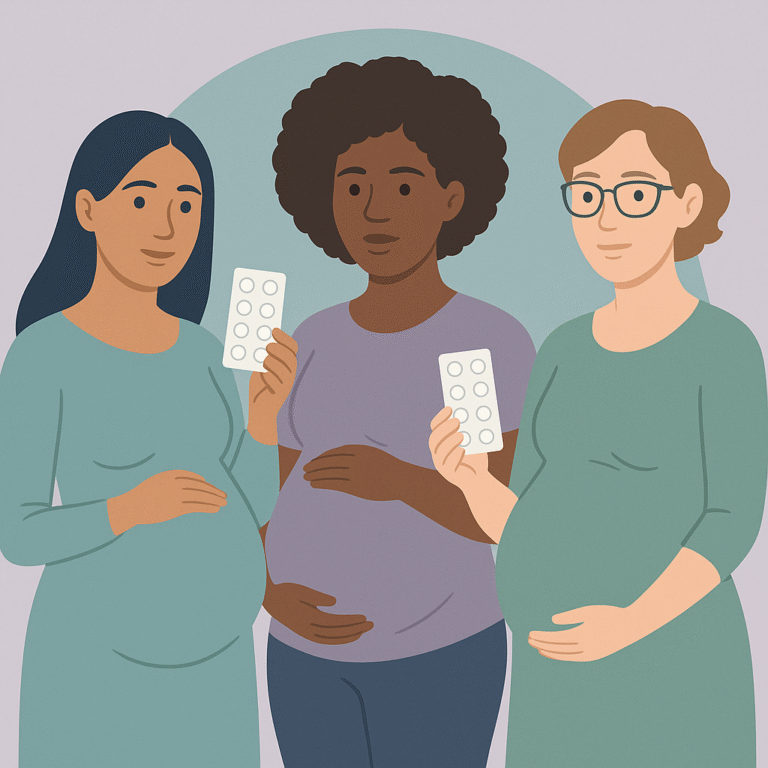 Experts Recommend 1-2 mg Folic Acid for Pregnant People with Epilepsy – illustration