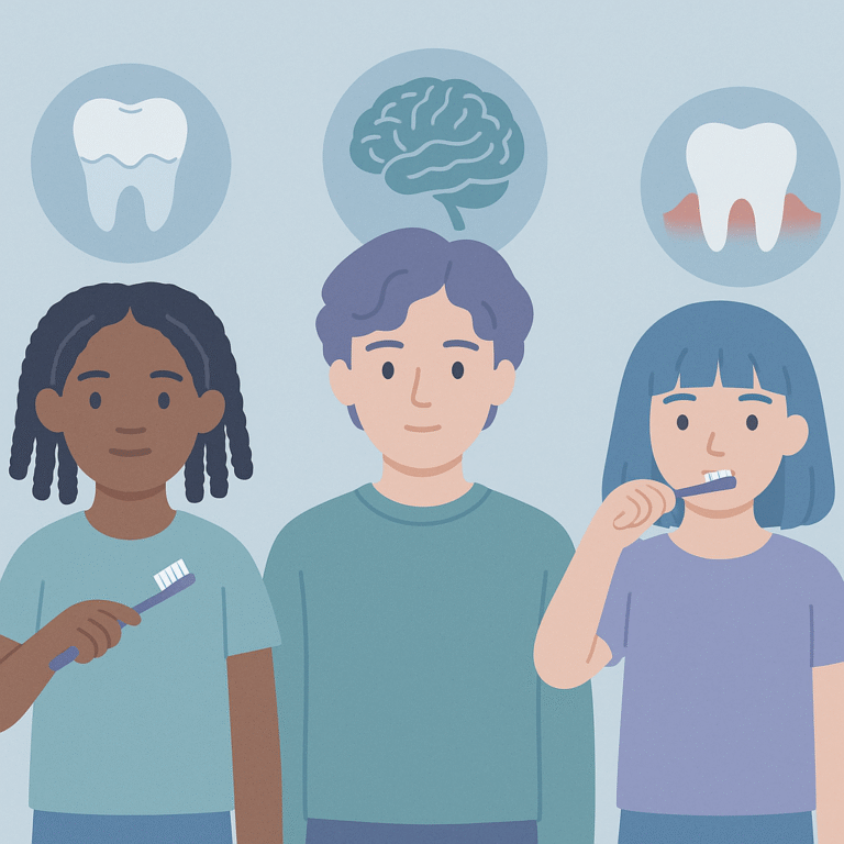 Epileptic Children Face Higher Gum and Plaque Issues – illustration