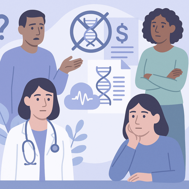Challenges in Using Genetic Testing for Epilepsy Care – illustration