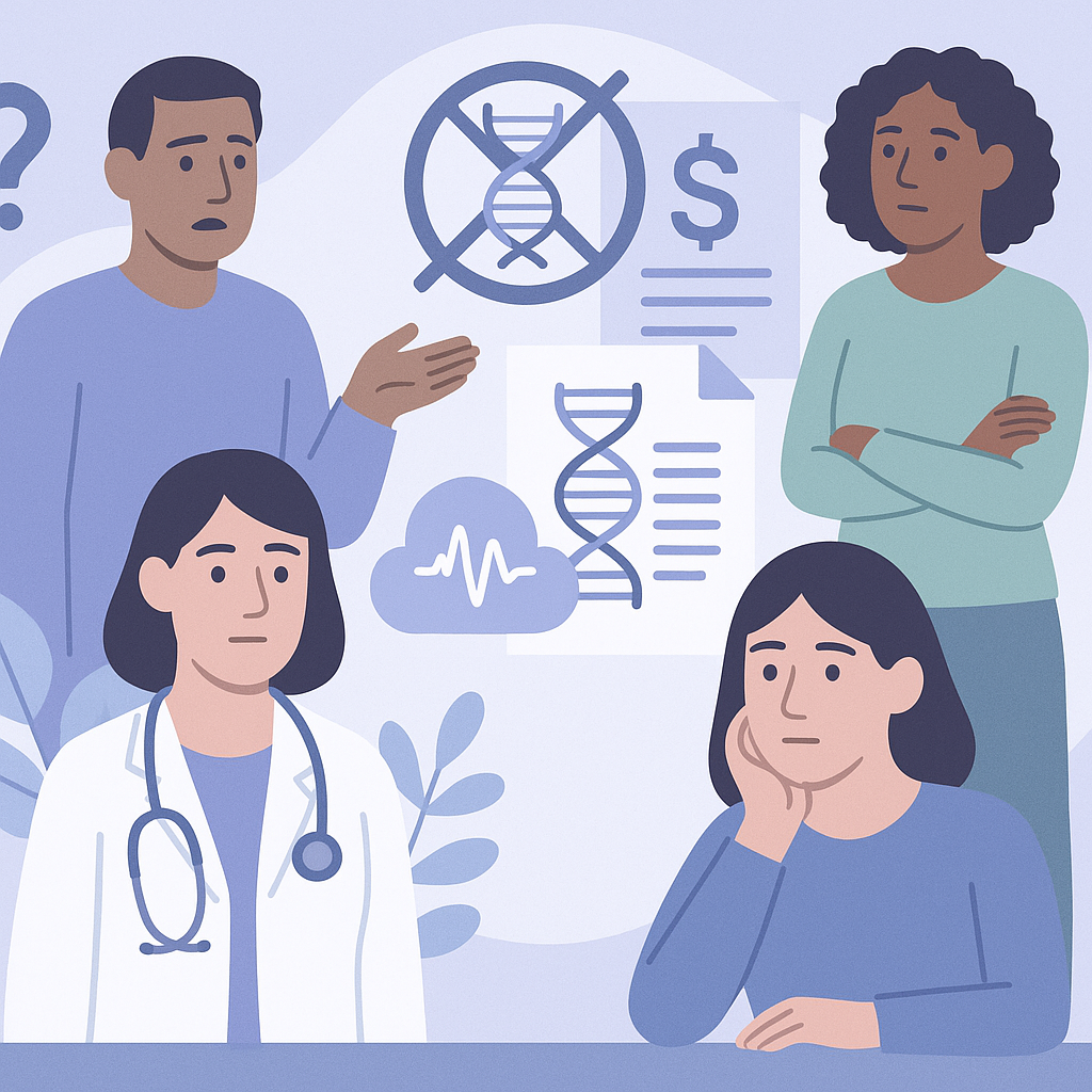 Challenges in Using Genetic Testing for Epilepsy Care – illustration