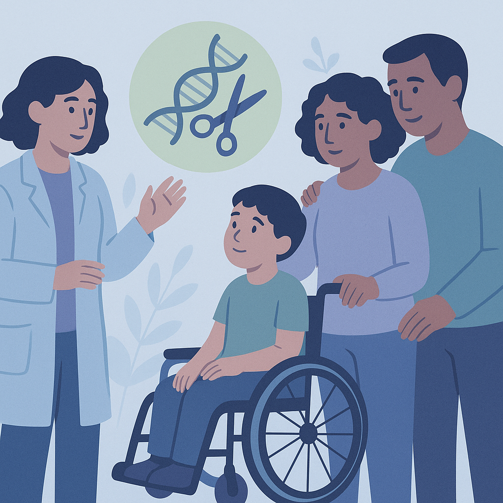 CRISPR Therapy Shows Promise for SCN2A Disorders – illustration