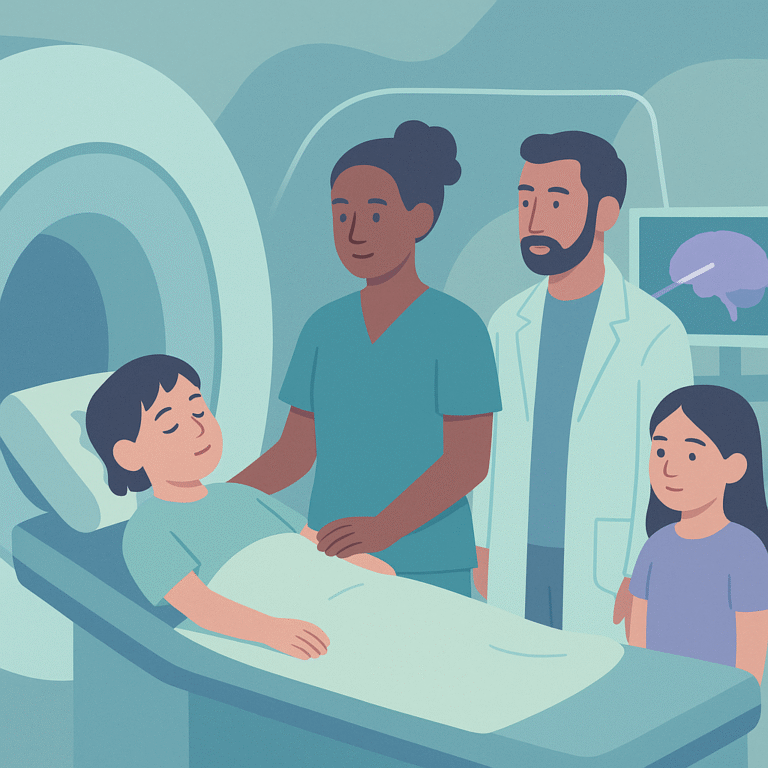 MRgLITT Offers Hope for Children with Drug-Resistant Epilepsy – illustration