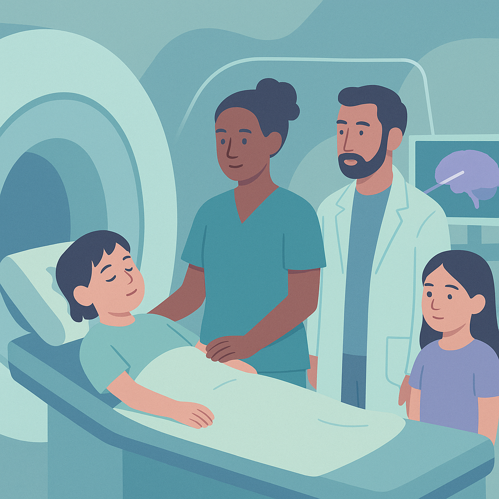 MRgLITT Offers Hope for Children with Drug-Resistant Epilepsy – illustration