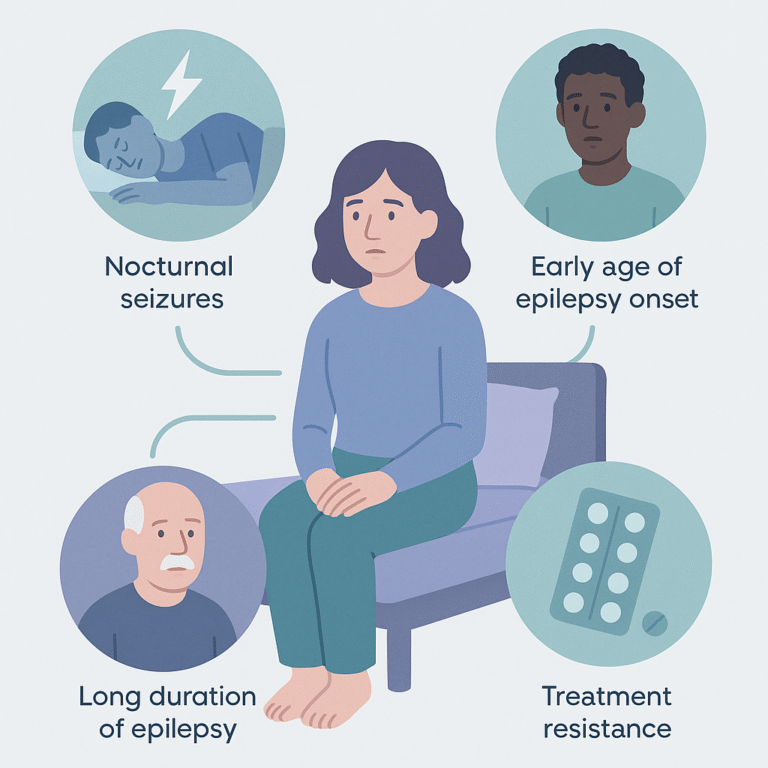 Identify Risk Factors for Sudden Death in Epilepsy – illustration