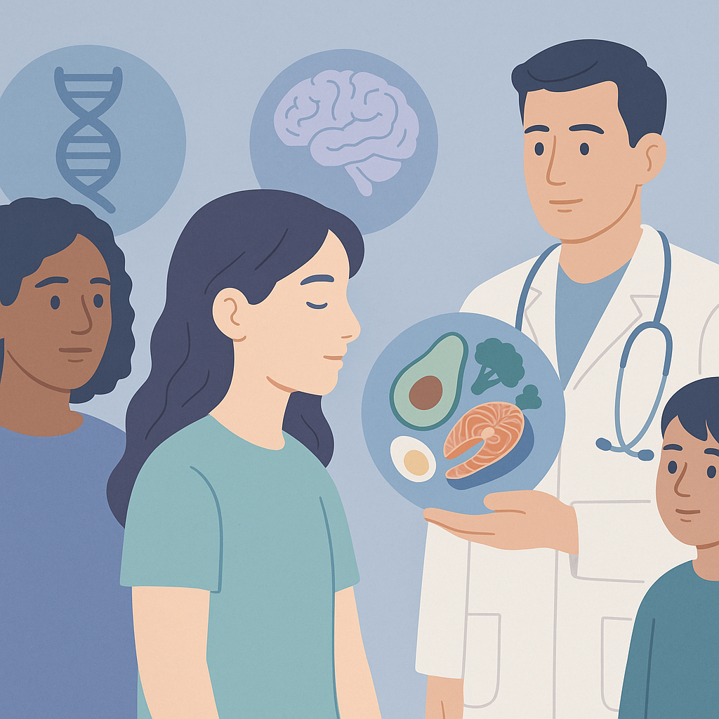 Ketogenic Diet Shows Promise for Genetic Epilepsy Treatment – illustration