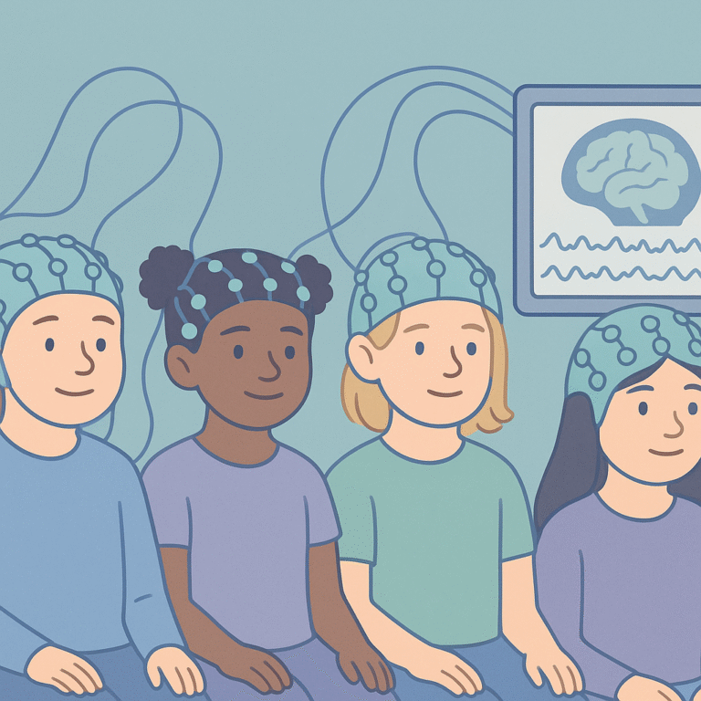 New EEG Biomarkers Help Identify Genetic Epilepsies in Children – illustration
