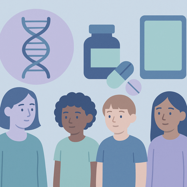 Genetics May Affect Children's Response to Psychotropic Medications – illustration