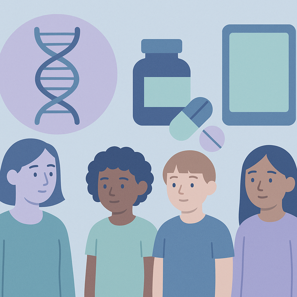 Genetics May Affect Children's Response to Psychotropic Medications – illustration