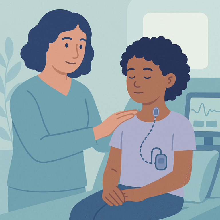 Vagus Nerve Stimulation Helps Children With Drug-Resistant Epilepsy – illustration