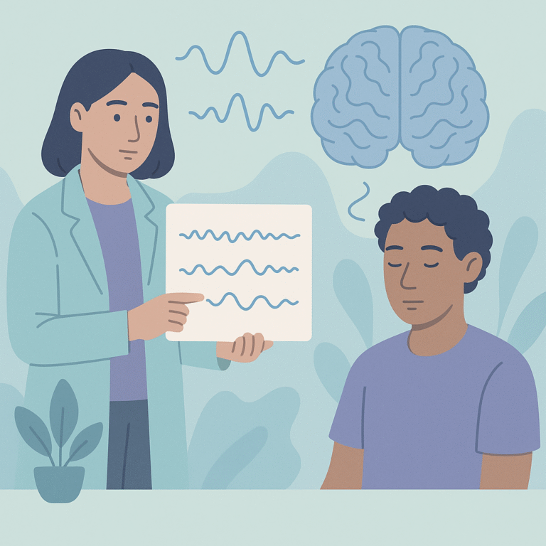 Understanding Focal Delta Slowing in Epilepsy – illustration