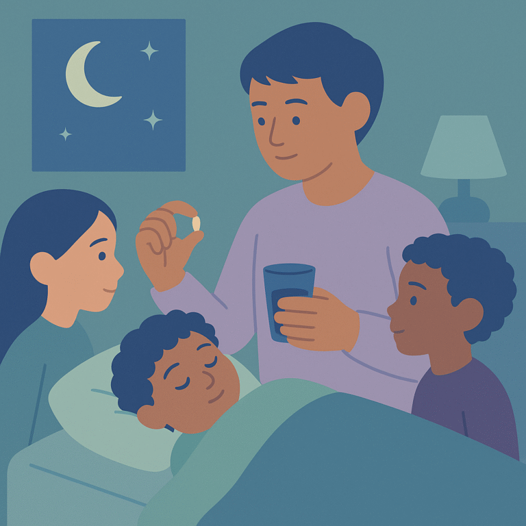 One Night Dose of Levetiracetam Works Well for Kids – illustration