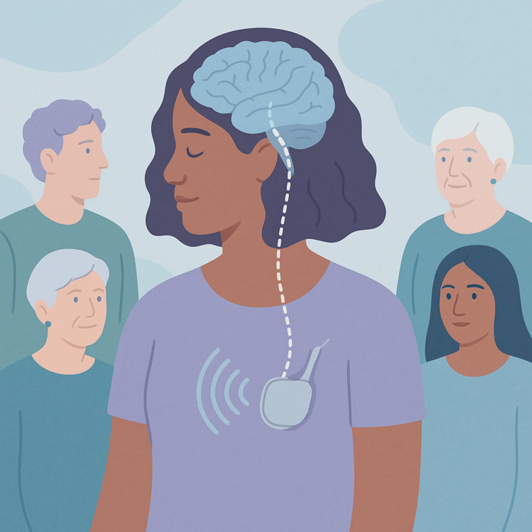 Vagus Nerve Stimulation Helps Some Patients With Epilepsy – illustration