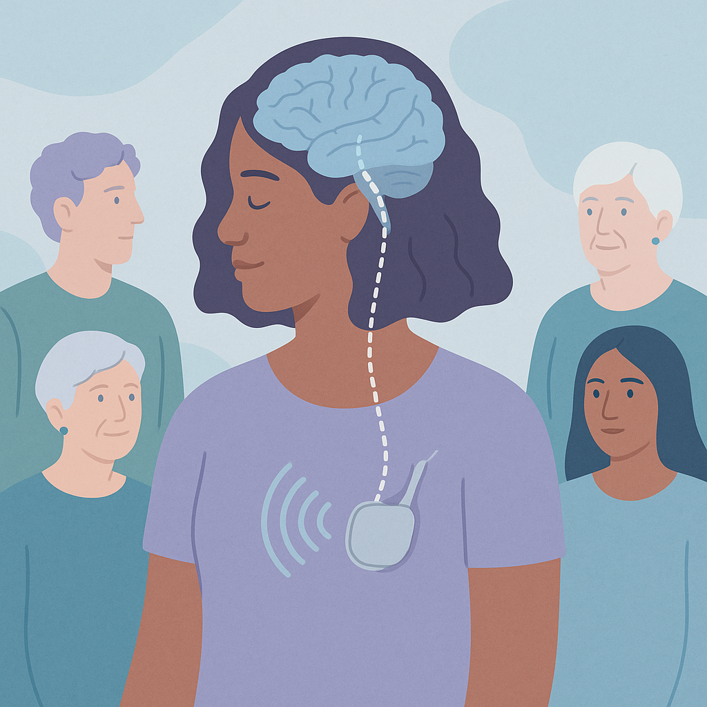 Vagus Nerve Stimulation Helps Some Patients With Epilepsy – illustration