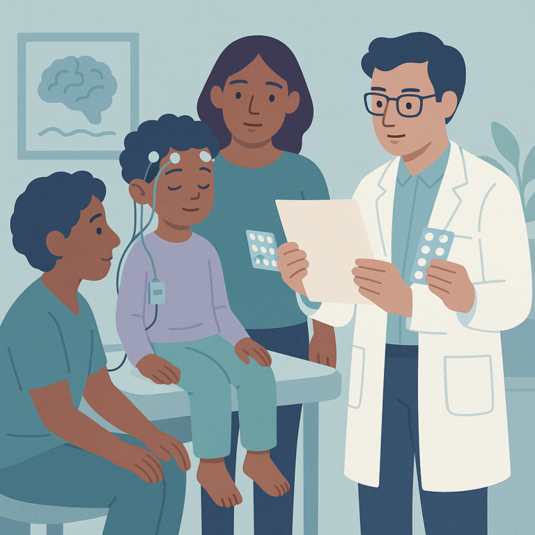 New Treatments for Childhood Epilepsy Show Promise – illustration