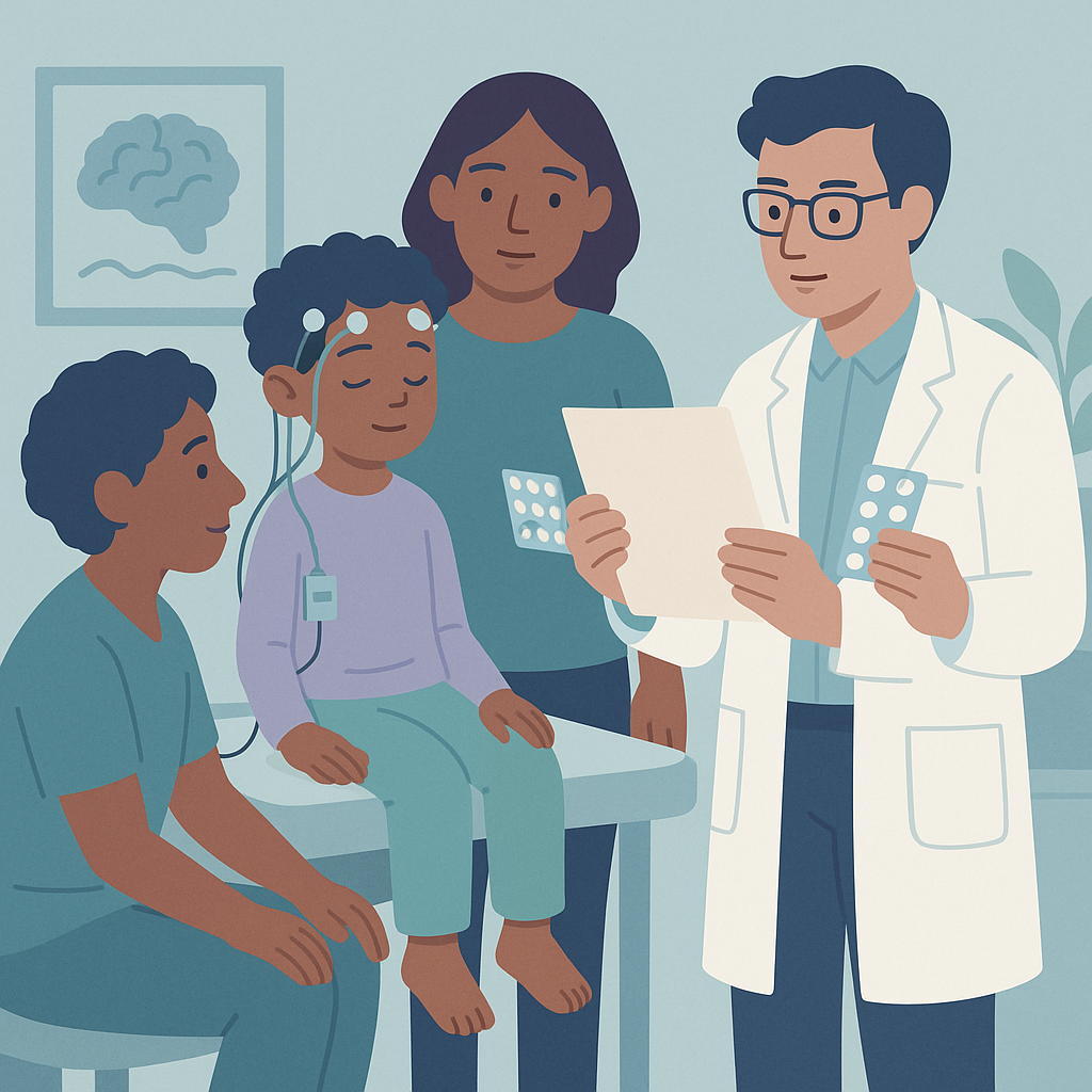 New Treatments for Childhood Epilepsy Show Promise – illustration