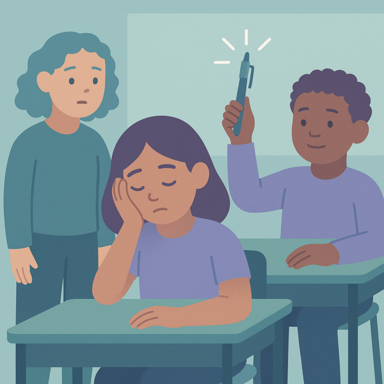 Flashing Pens Can Trigger Seizures in Some Children – illustration