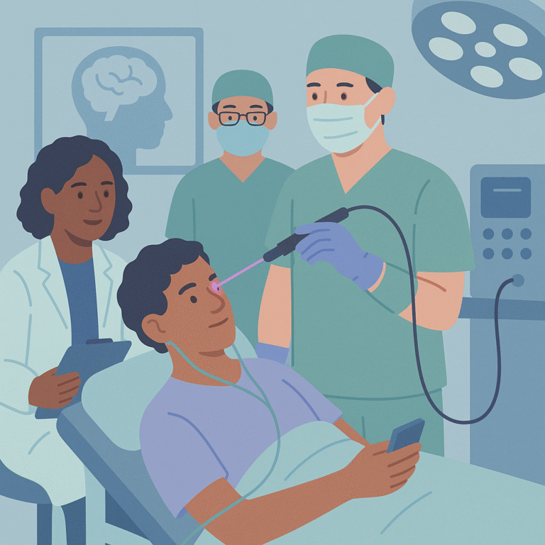 Laser Therapy May Better Preserve Naming Skills in Surgery – illustration