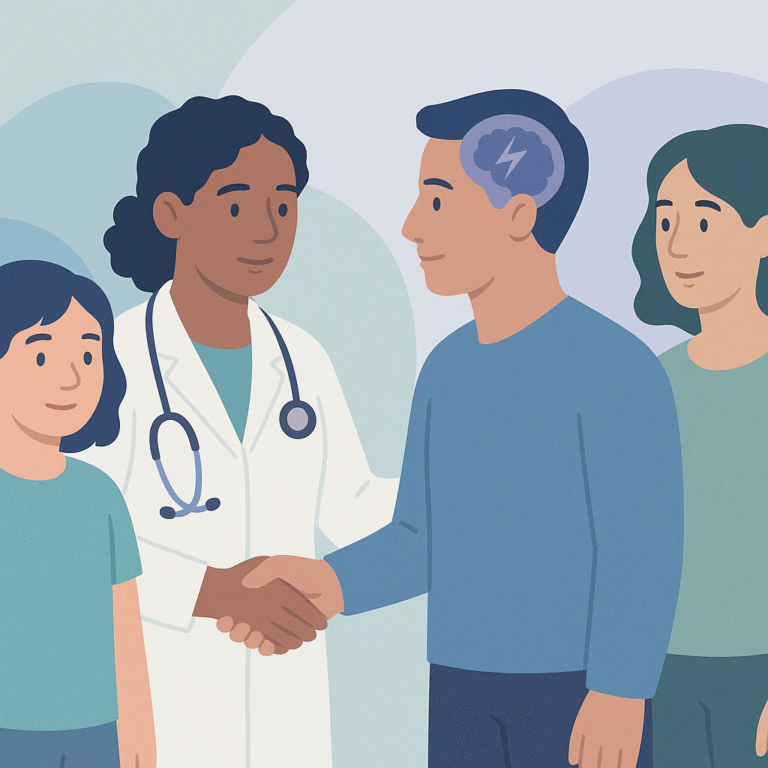 Improving Transition from Pediatric to Adult Epilepsy Care – illustration